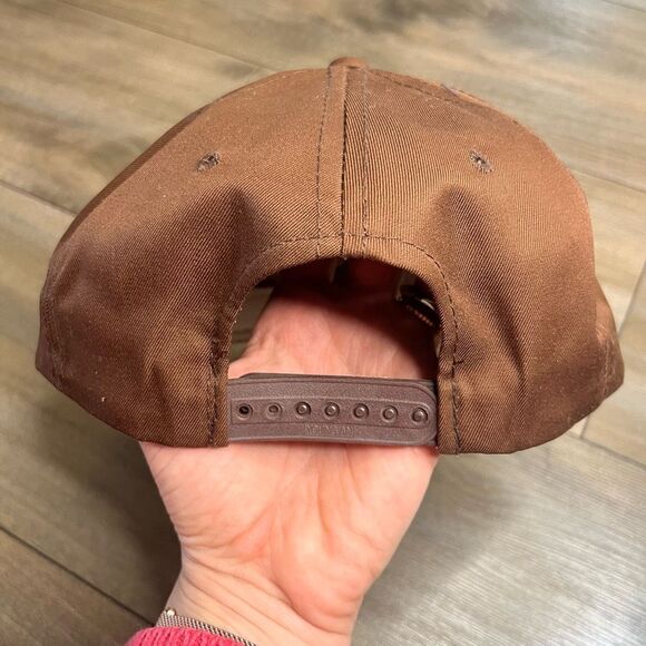 Vintage Annco Cleveland Browns Brown Snapback Hat - Picture 3 of 6